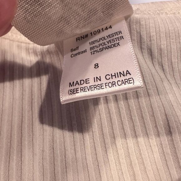 Girls Lily Bleu Charming Lilac Floral Print Camisole Tee Shirt Size 8 - Picture 5 of 8